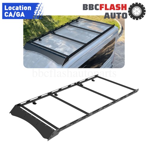 Van roof ladder rack slot - van,