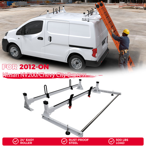 Drill van roof ladder rack - van,